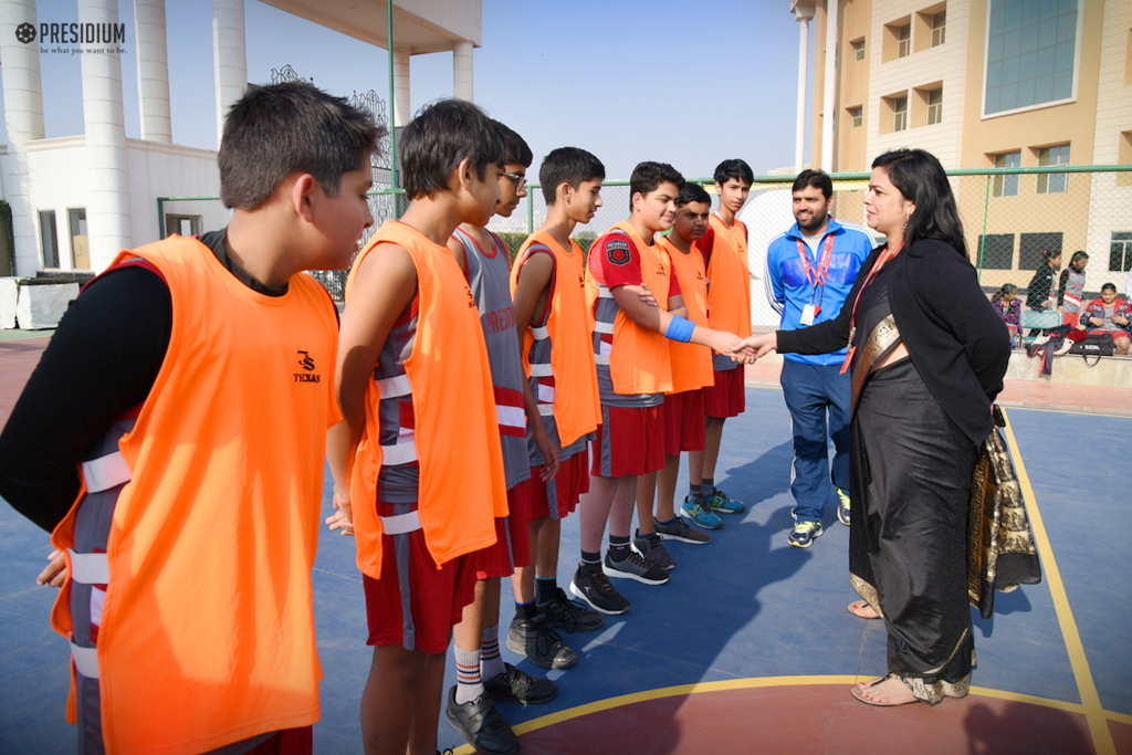 Presidium Gurgaon-57, OUR PRESIDIANS WIN THE INTER-PRESIDIUM BASKETBALL CHAMPIONSHIP